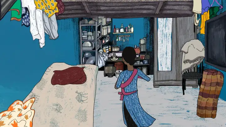 Still from Programme 12: Unpacking Family Trunks